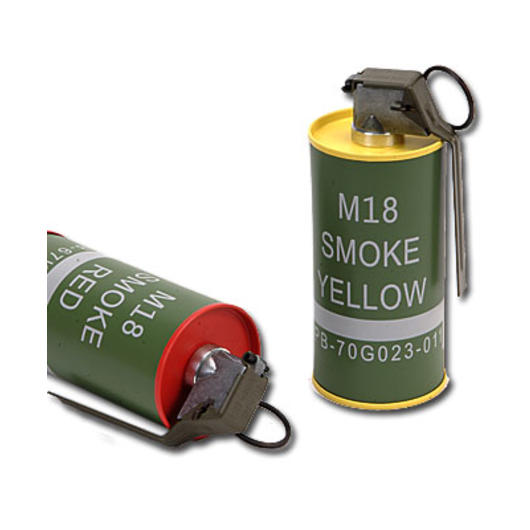 G&G M18 Smoke Grenade Deko Metall Rauchgranaten Set  (2 Stck)