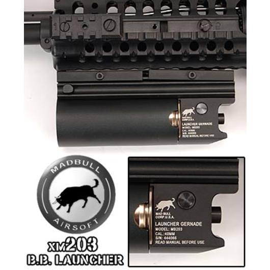 Mad Bull XM203 BB Launcher, kurz