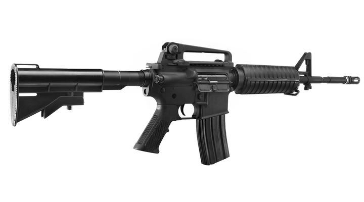 G&P M4A1 Carbine Vollmetall S-AEG 6mm BB schwarz Bild 2