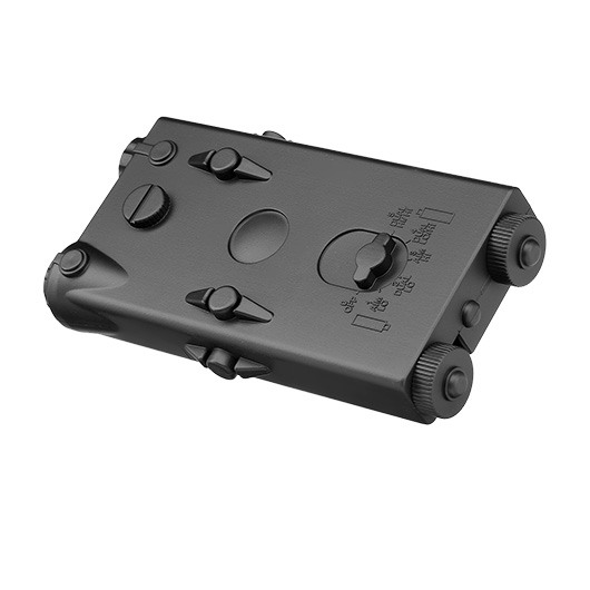 ICS AN / PEQ2 Akkubox / Battery Box f. 20 - 22mm Schienen schwarz Bild 1