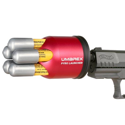 Umarex Pyro Launcher Mehrfach-Abschussbecher rot inkl. Adapter Bild 5