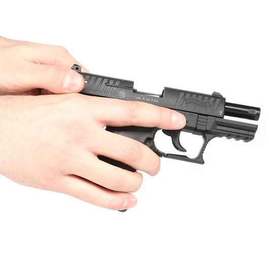 Walther P22Q Schreckschuss Pistole 9mm P.A.K. schwarz Bild 5