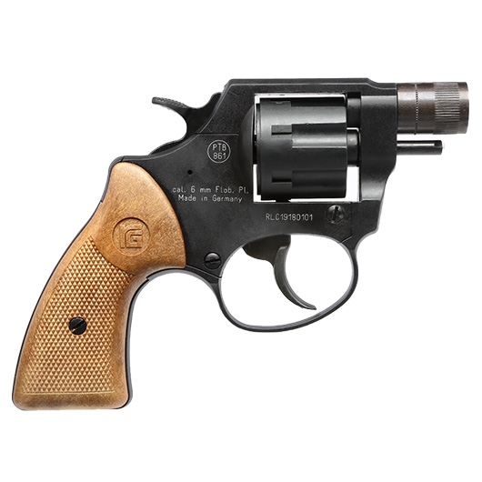 Rhm RG 46 Schreckschuss Revolver 6mm Flobert brniert Bild 4