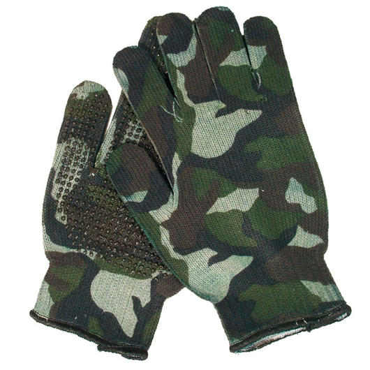 Commando Tarnhandschuhe, woodland
