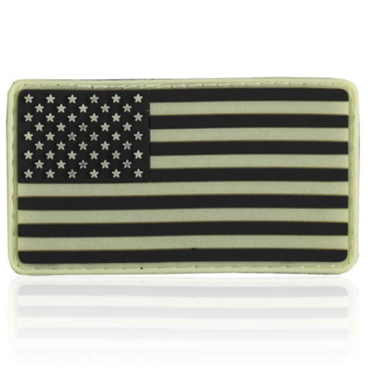 3D Rubber Patch USA nachleutend