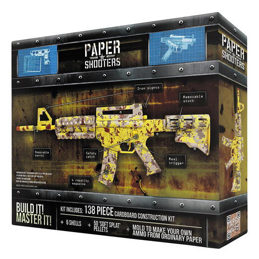 Paper Shooters Tactician Zombie Slayer Bausatz 138 tlg. Bild 1