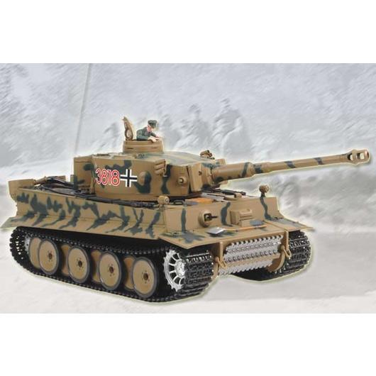 RC Panzer Tiger I, schussf&auml;hig mit Rauch + Sound 1:16, camouflage