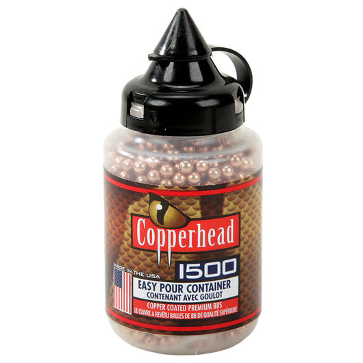 Crosman Copperhead Stahlrundkugeln 4,5mm verkupfert 1.500 Stck