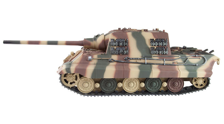 Torro RC Panzer Jagdtiger VI Profi-Edition 1:16 schussfhig sommertarn inkl. Holzkiste Bild 1