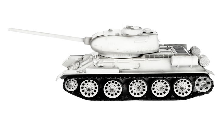 Torro RC Panzer T34/85 Pro Edition 1:16 schussfhig RTR Schneetarn camo Bild 1