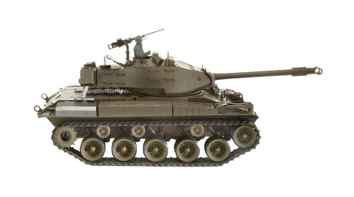 Amewi RC Panzer HL Walker Bulldog M41A3 1:16 schussfhig RTR oliv Bild 3