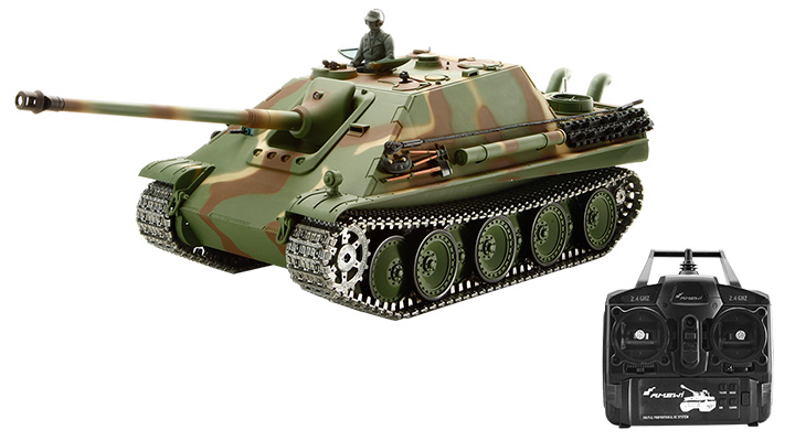 RC Panzer Jagdpanther G Metallketten 1:16 schussfhig RTR tarn