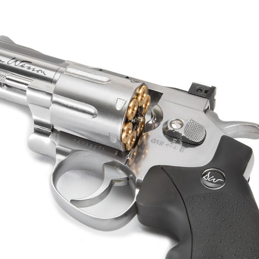 ASG Dan Wesson 2,5 Zoll CO2 Revolver Kal. 4,5mm Diabolo silber Bild 3