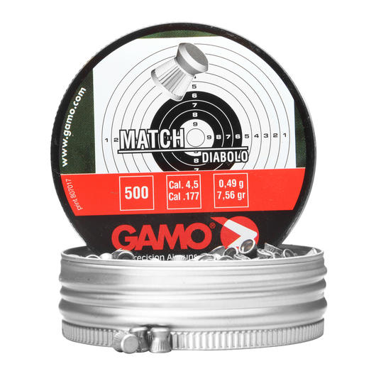 Gamo Flachkopf-Diabolos Match 4,5mm 500 Stck