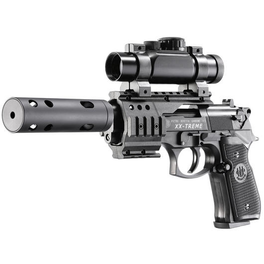 M92 FS XX-Treme, br�niert, mit Top-Point und Kompensator