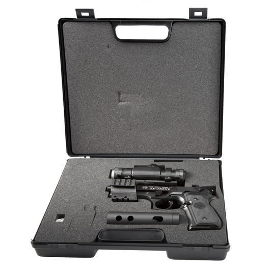 Beretta M92 FS XX-TREME Vollmetall CO2 Pistole 4,5mm Diabolo inkl. Montage, Leuchtpunktzielgert und Kompensator Bild 4