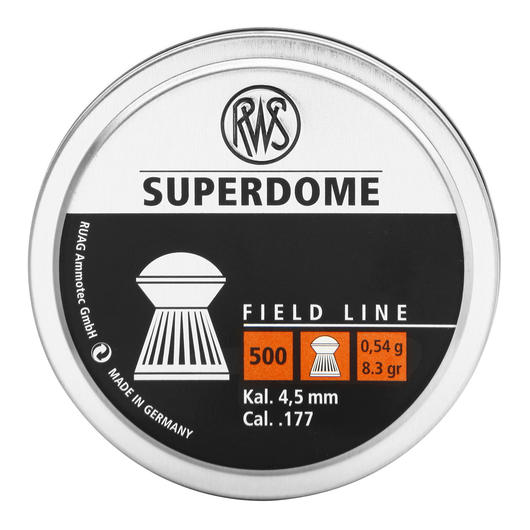 RWS Rundkopf-Diabolos Superdome 4,5mm 500 Stck Bild 3