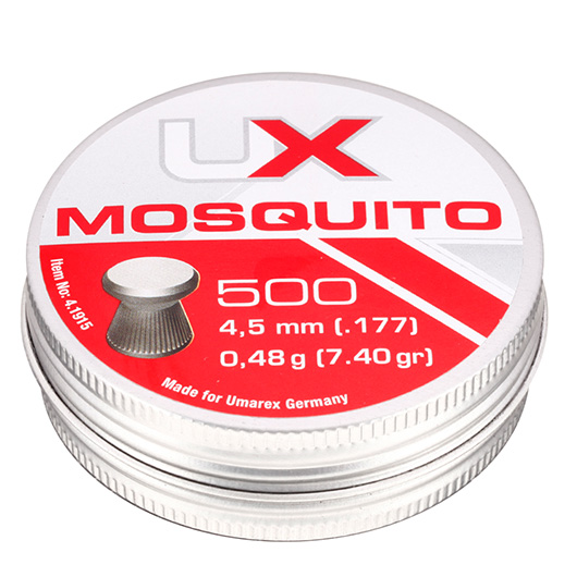 Umarex Flachkopf-Diabolos Mosquito 4,5mm 500 Stck Bild 1