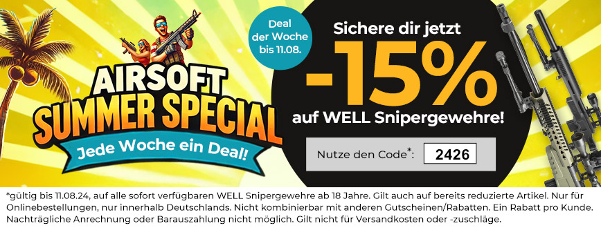 WELL Airsoft Sniper 6mm BB WELL Airsoft Sniper 6mm BB