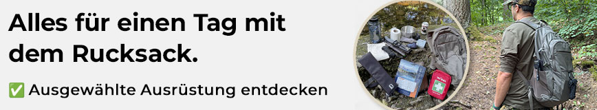 Unterwegs mit dem Rucksack