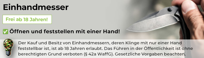 Einhandmesser Einhandmesser