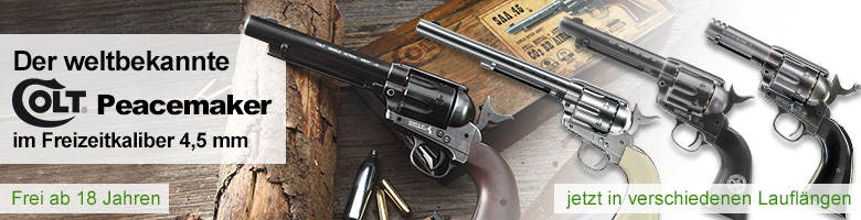 Colt Peacemaker CO2 Revolver 4,5mm Colt Peacemaker CO2 Revolver 4,5mm