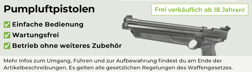 Pump Luftpistolen Pump Luftpistolen