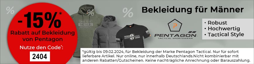 Pentagon Männerbekleidung - Herrenbekleidung im Army Style