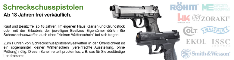 Walther PPQ M2 Schreckschuss Pistole