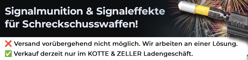 Signalmunition / Signaleffekte