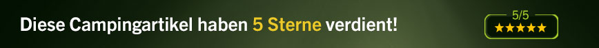Beliebte Campingausr�stung