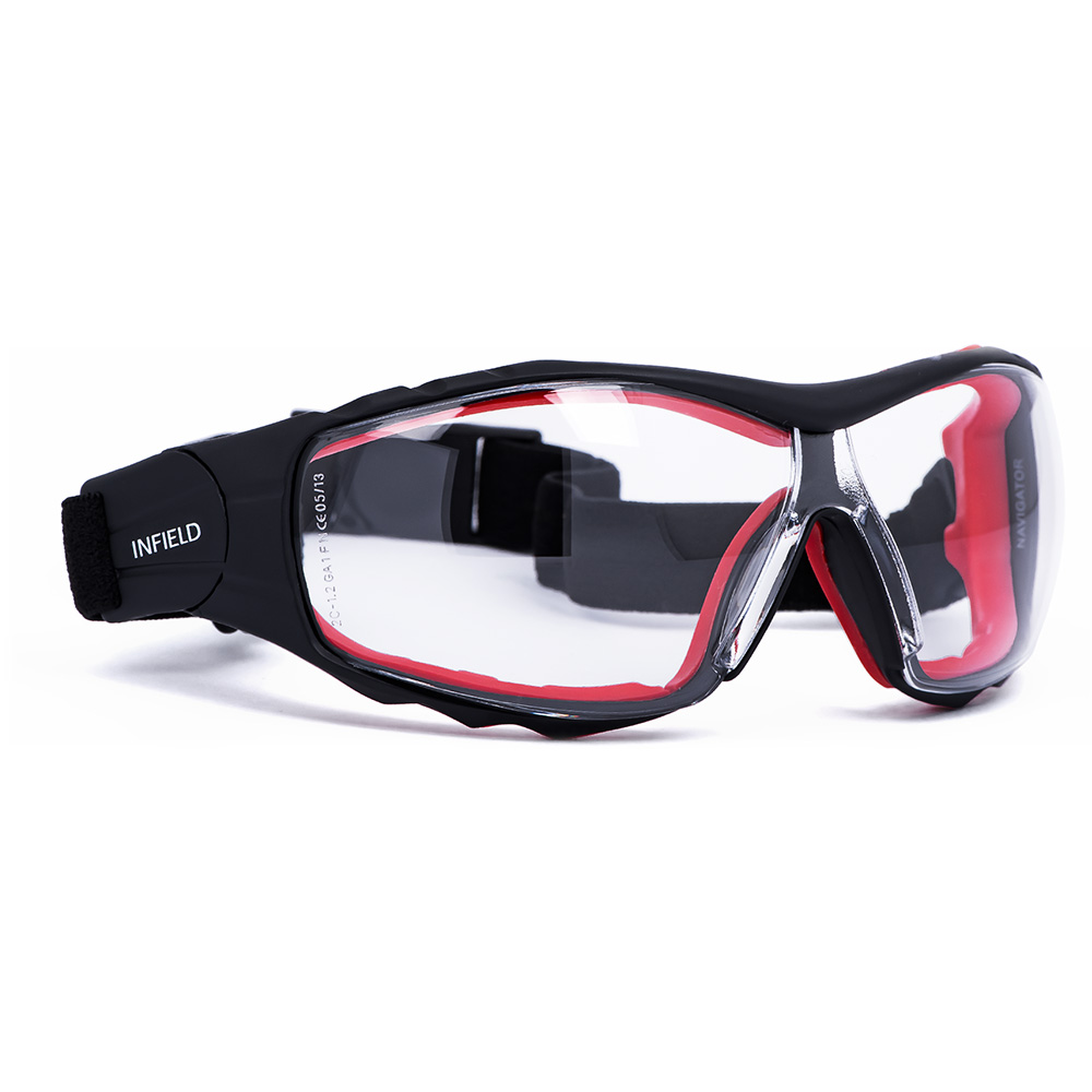 Infield Safety Brille Navigator schwarz