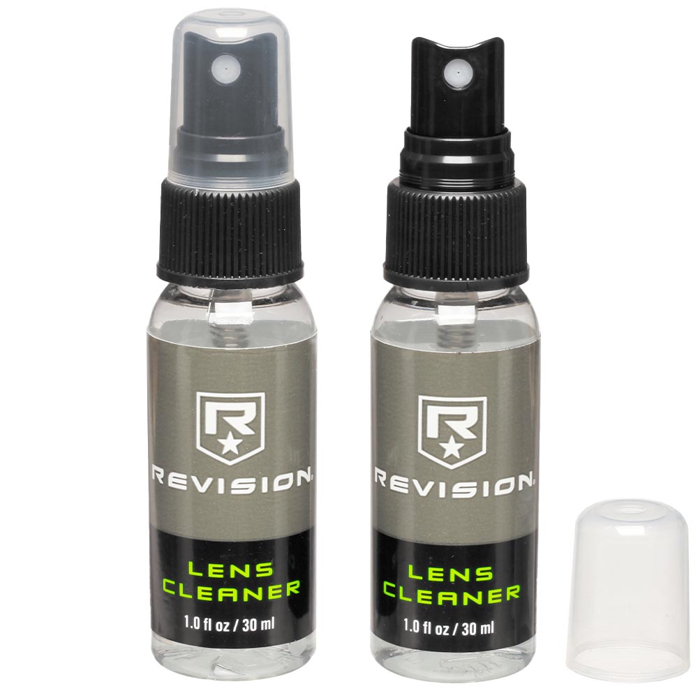 Revision Reinigungsspray Lens Cleaner f. Schutzbrille inkl. Microfiber-Tuch - 2er Packung