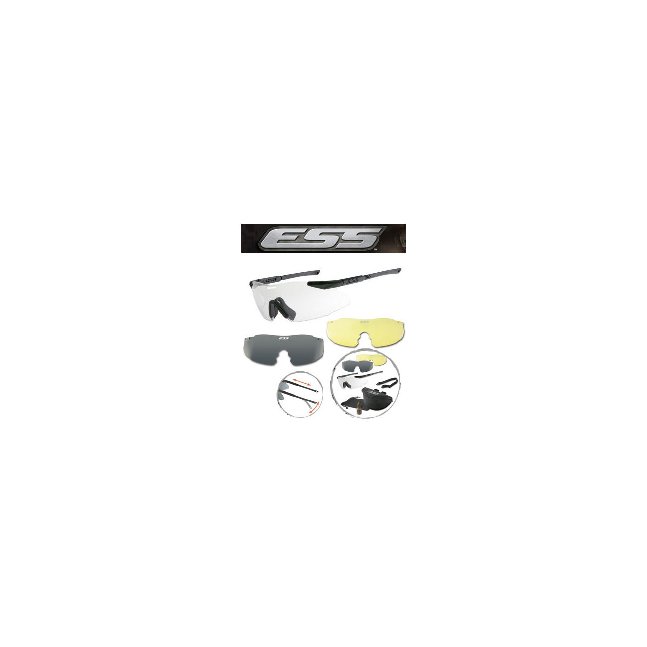 ESS Brille ICE-3 Kit International