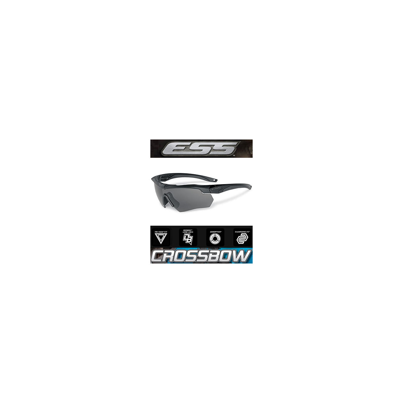 ESS Brille Crossbow 3LS Set