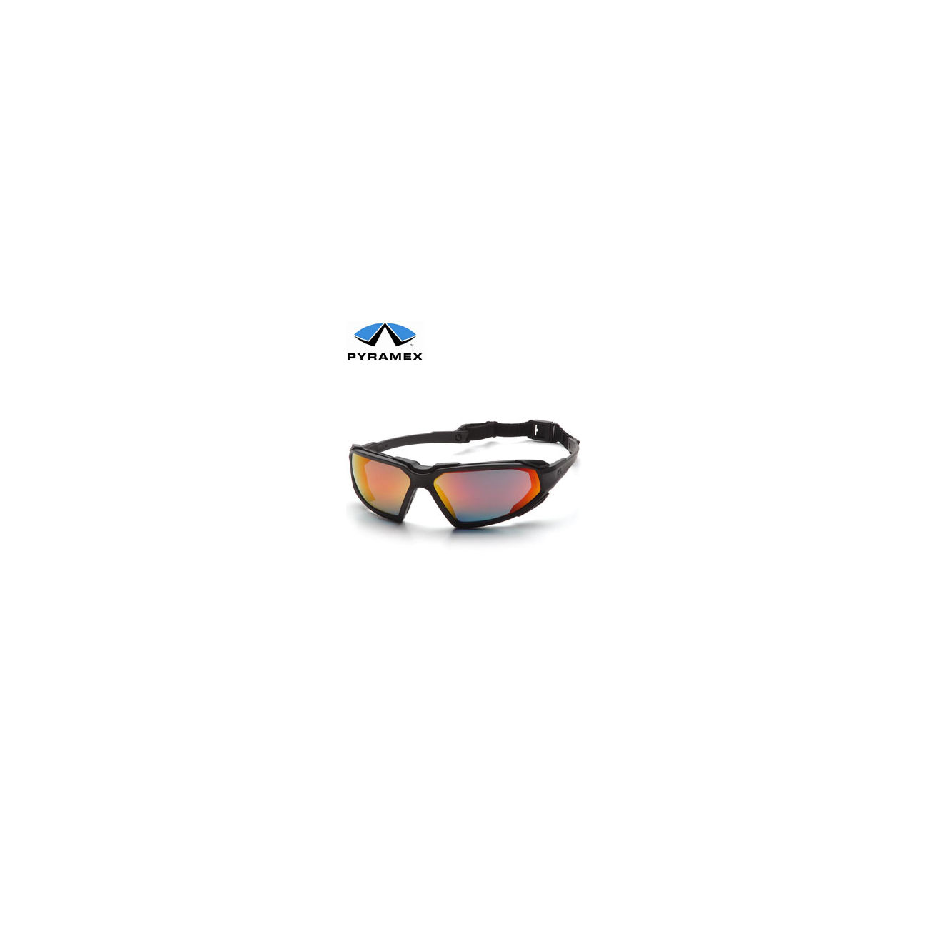 Pyramex Brille Highlander morgenrot-verspiegelt