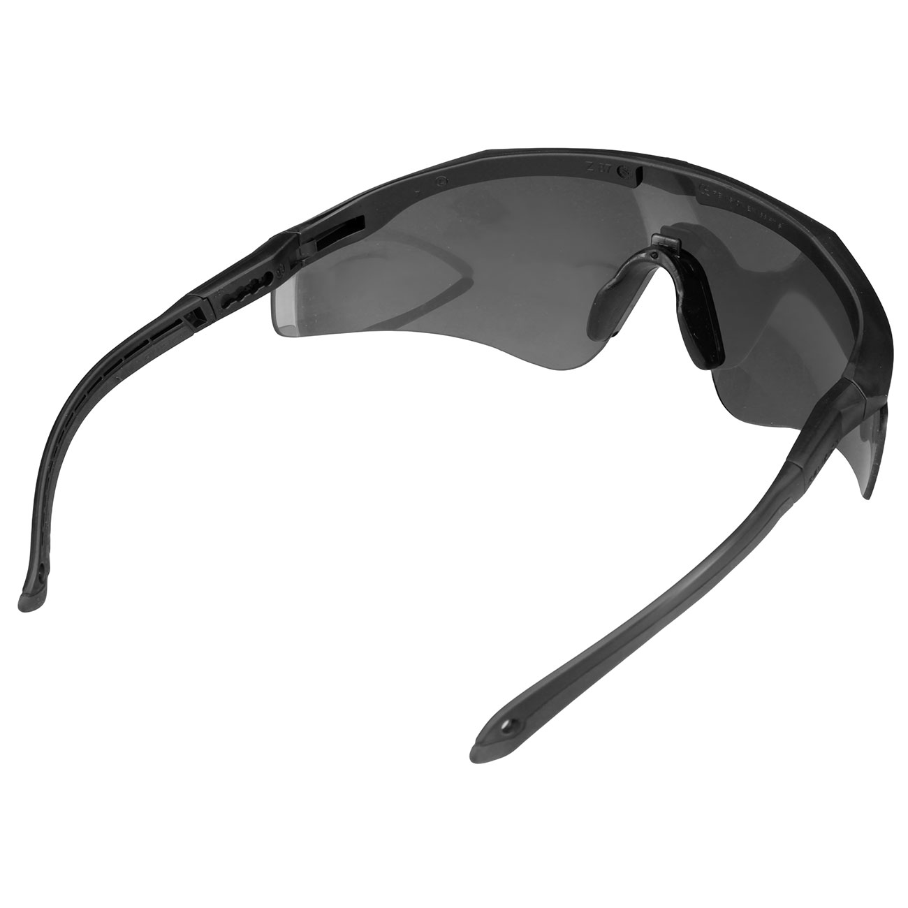 Revision ballistische Schutzbrille Sawfly Legacy MAX-Wrap Basic Kit schwarz Glasfarbe rauch-getnt Bild 4