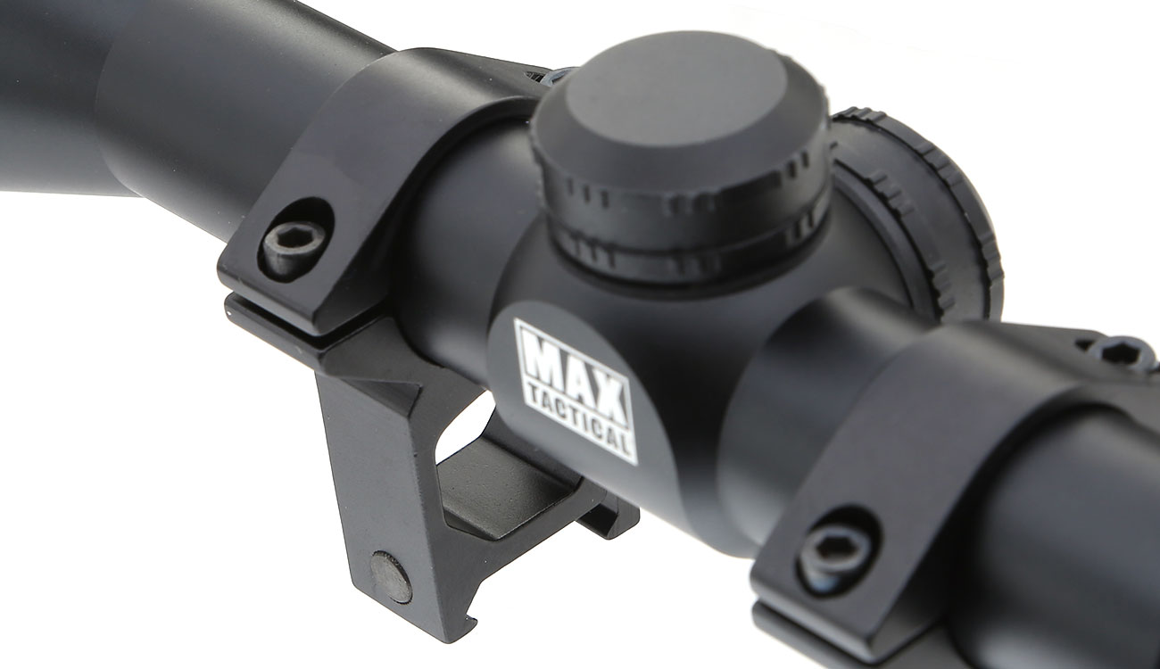 MAX Tactical Zielfernrohr 3-9x50E beleuchtet mit Ringe fr 22 mm Schiene Bild 6