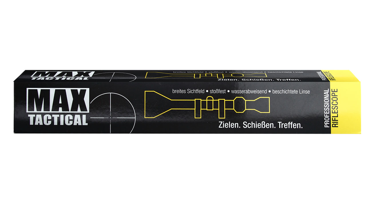 Max Tactical Zielfernrohr 3-7x20 mit Montageringe für 11 mm Schiene Bild 4