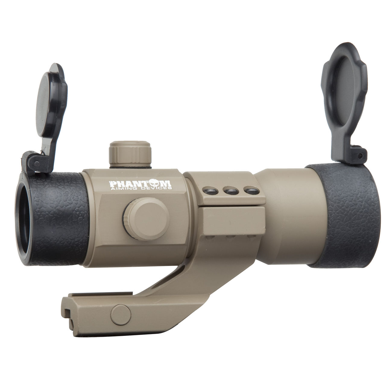 Phantom Tactical Red- / Green-Dot Leuchtpunktzielgert mit Angle Mount Desert Tan Bild 2