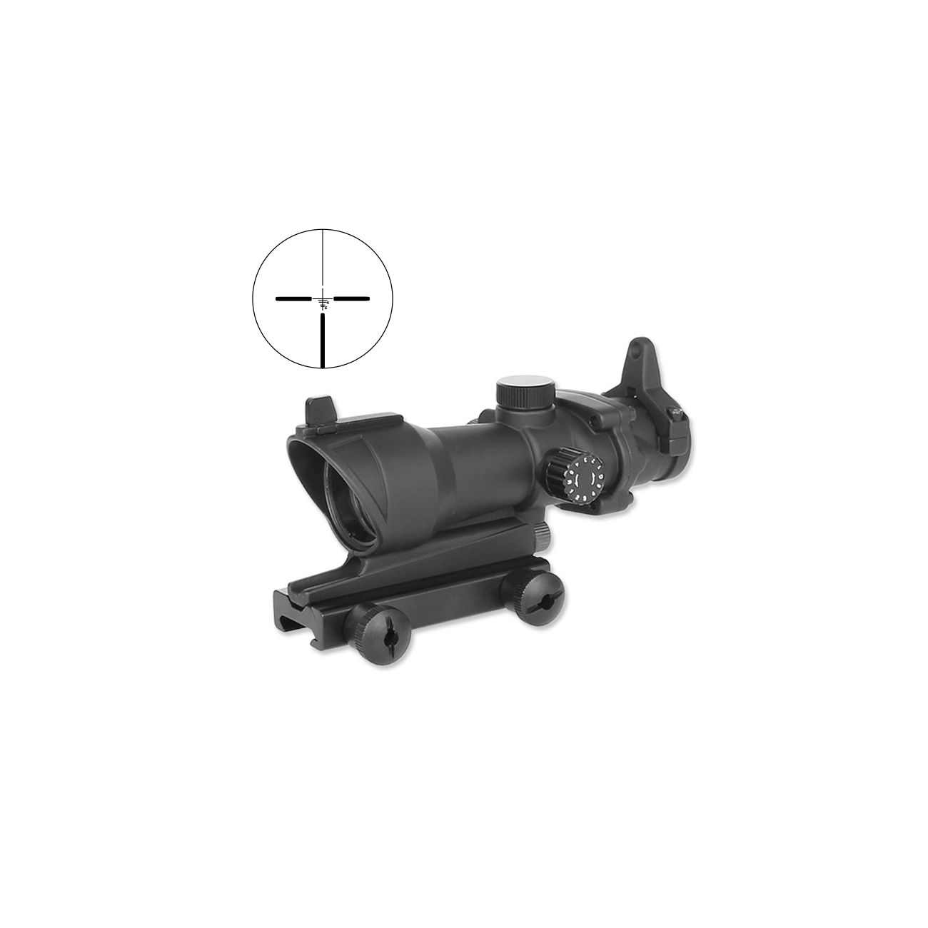 Aim-O TA01 Style Scope 4x32 beleuchtet schwarz AO 5318-BK