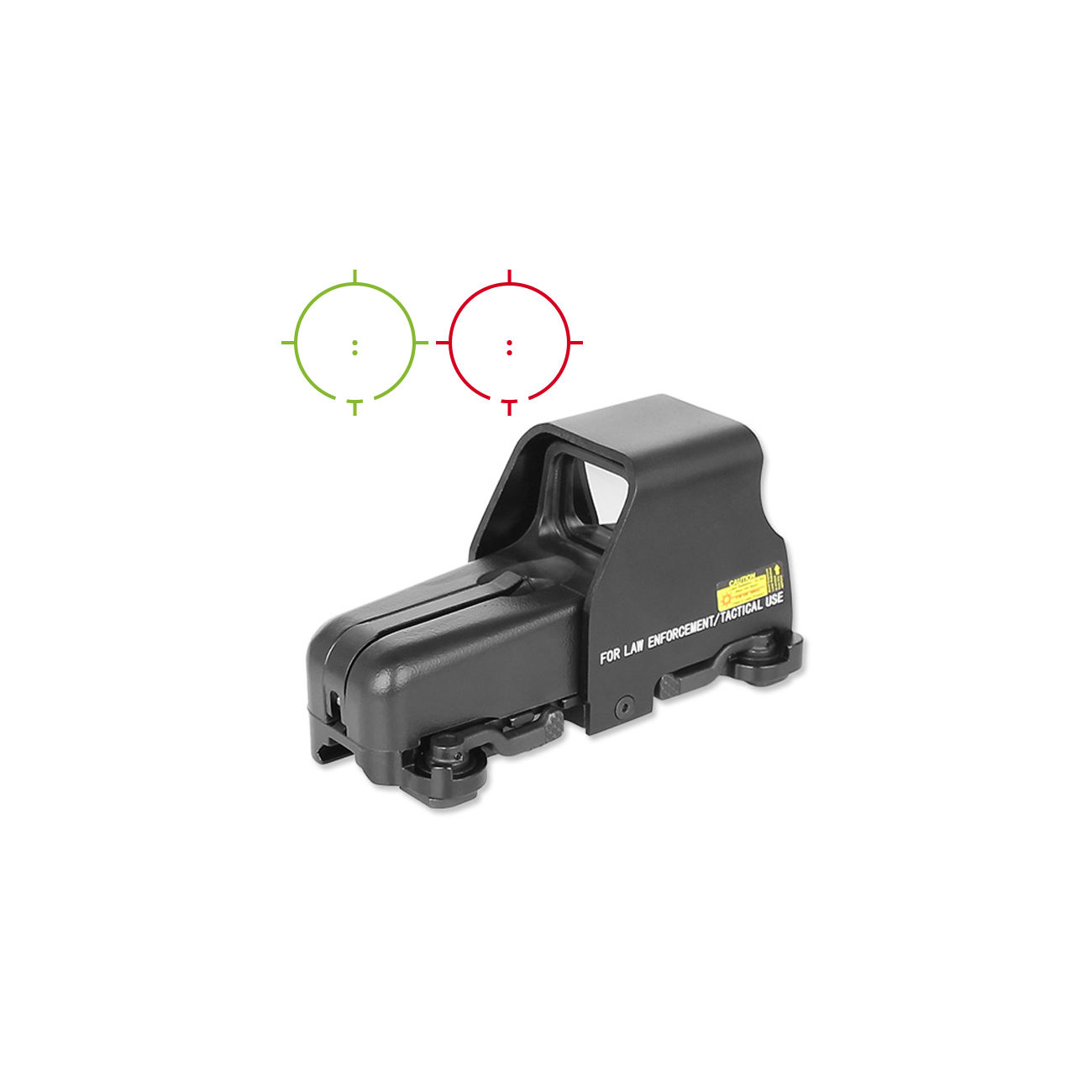 Aim-O 553 Type Holosight rot/grn schwarz AO 5019-BK