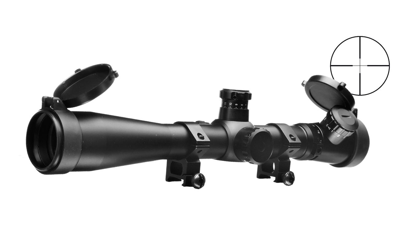 Aim-O 3.5-10x40 E-SF Scope beleuchted schwarz AO 5305-BK