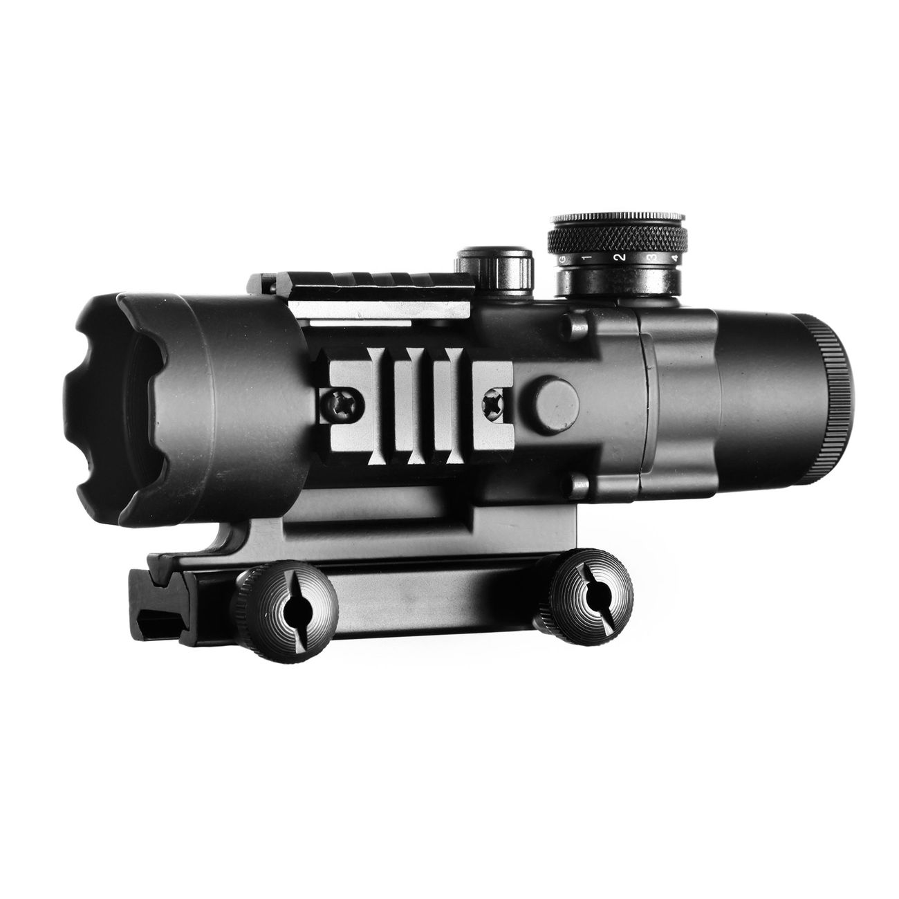 Aim-O 4x32 Tactical Compact Scope beleuchtet schwarz AO 3036-BK Bild 1