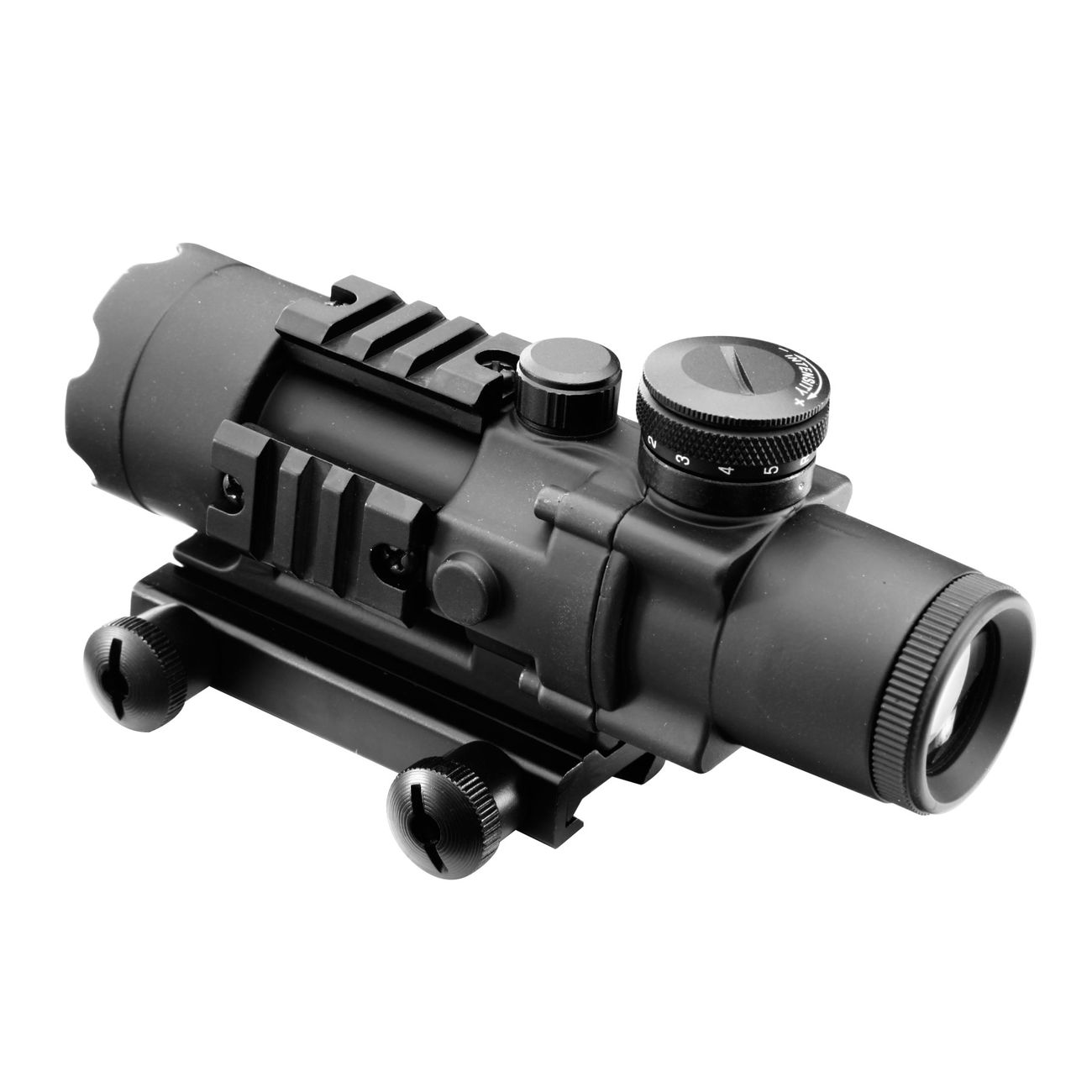 Aim-O 4x32 Tactical Compact Scope beleuchtet schwarz AO 3036-BK Bild 2