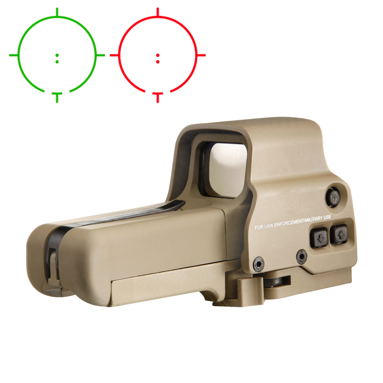 Aim-O 558 Type Holosight rot/grn tan AO 5064-DE