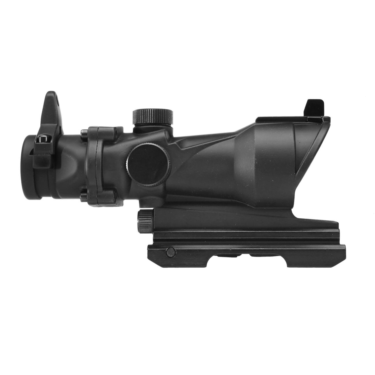 Aim-O TA01 Style Scope 4x32 rot / grn beleuchtet mit QD-Mount schwarz AO 5319-BK Bild 2