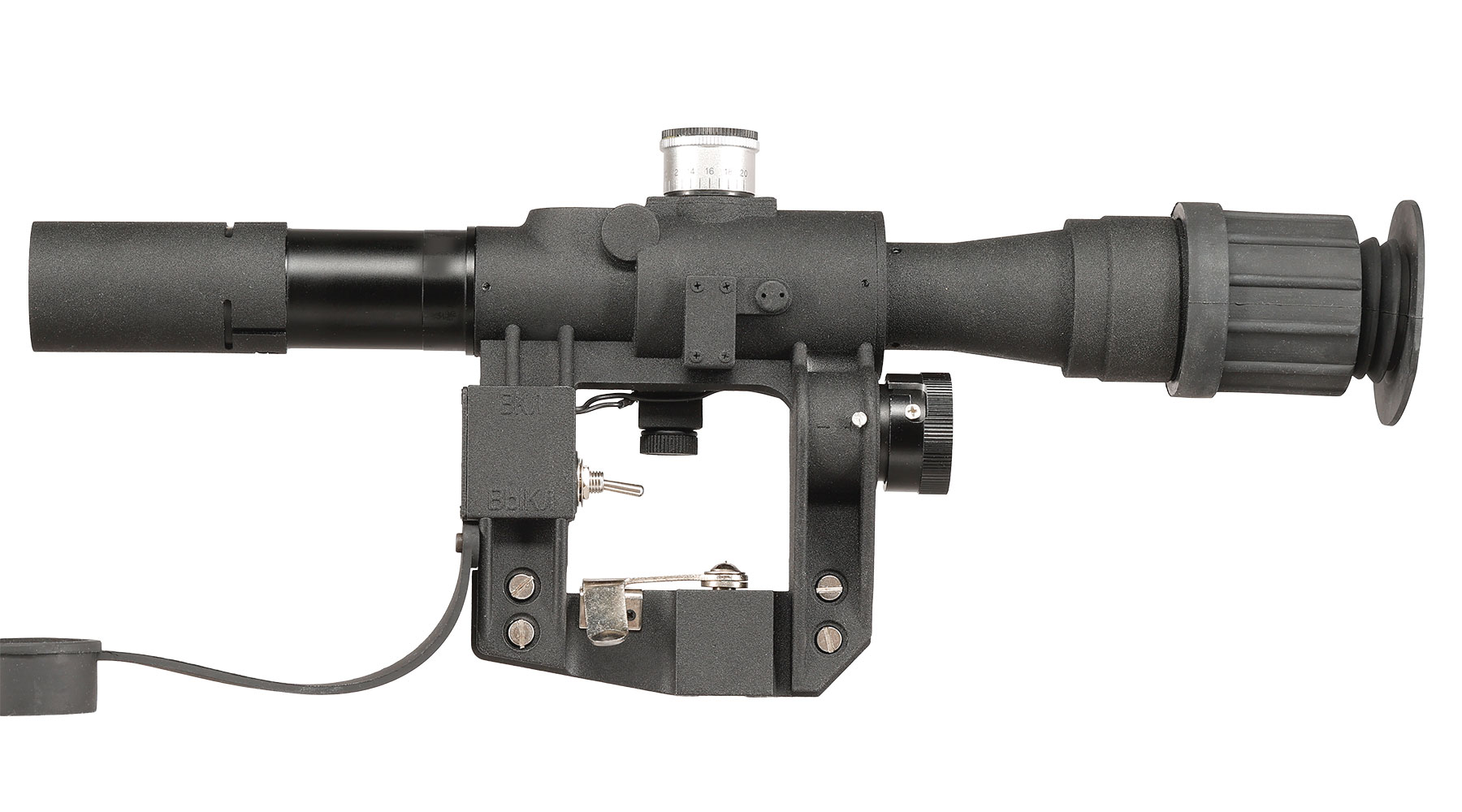 Aim-O PSO-1 4x24 Red-Dot Scope Zielgert mit integrierter SVD-Seitenmontage schwarz AO 5352-BK Bild 3