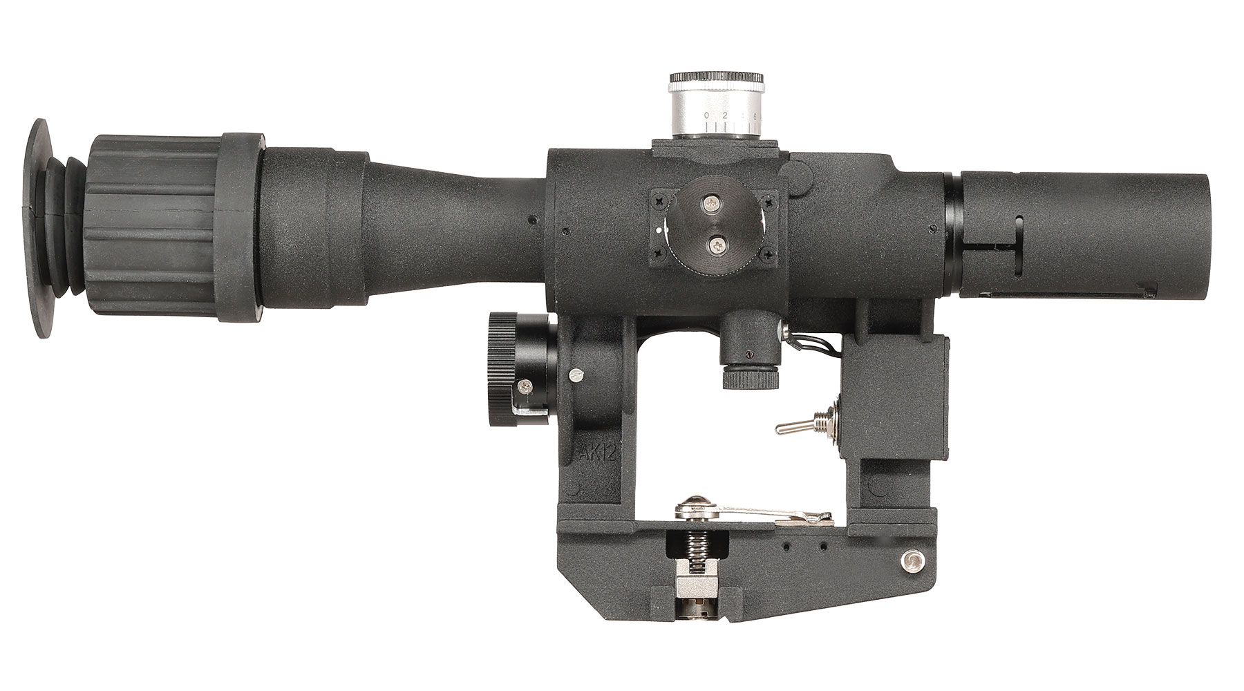 Aim-O PSO-1 4x24 Red-Dot Scope Zielgert mit integrierter SVD-Seitenmontage schwarz AO 5352-BK Bild 4