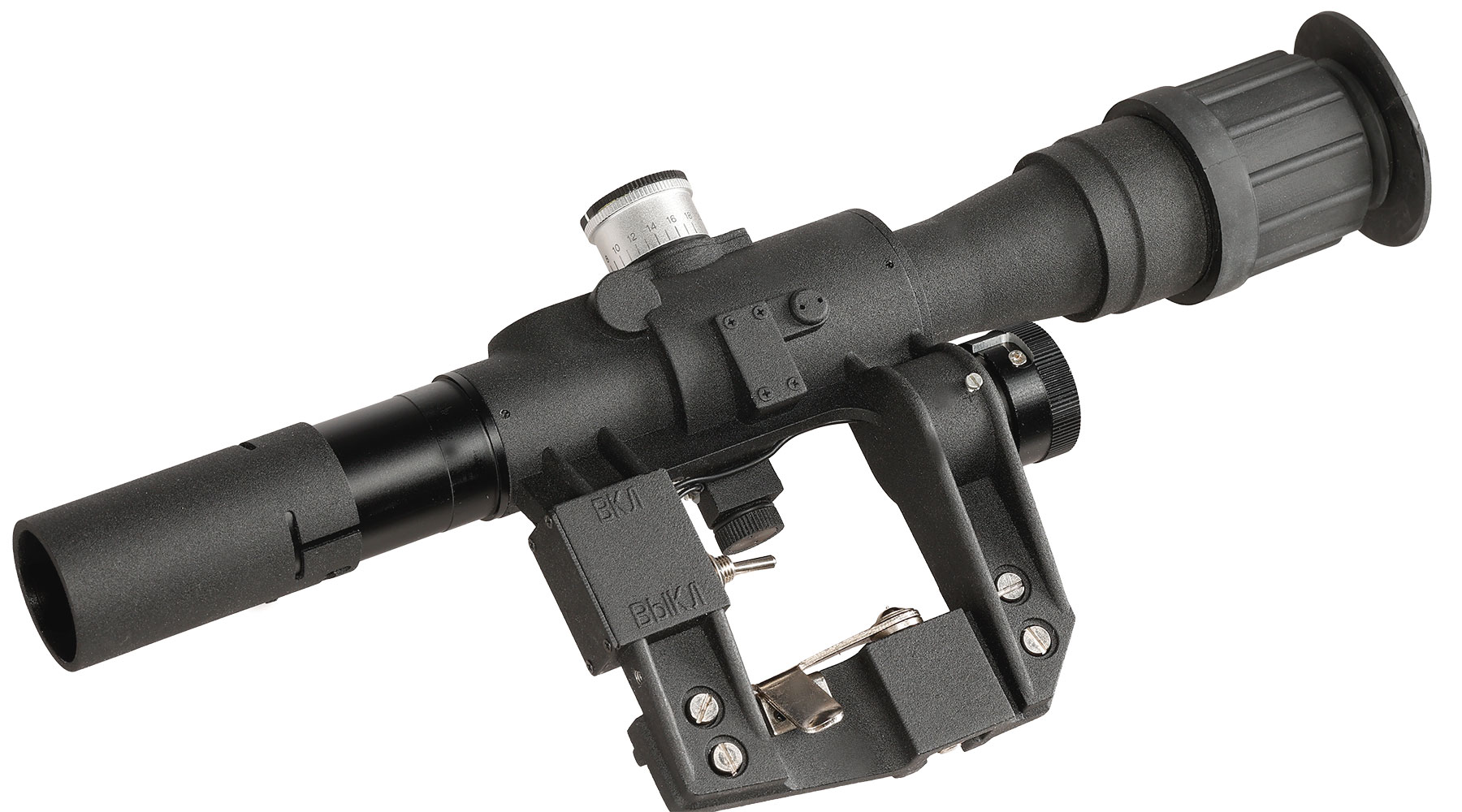 Aim-O PSO-1 4x24 Red-Dot Scope Zielgert mit integrierter SVD-Seitenmontage schwarz AO 5352-BK Bild 8